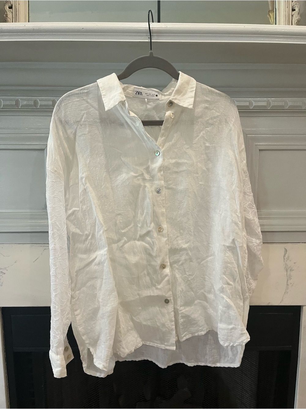Zara Linen Blouse